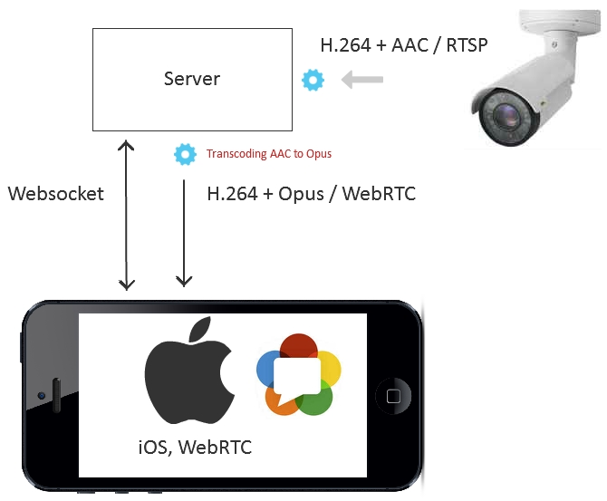iOS app WebRTC