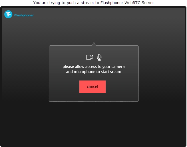 webrtc-server-request-camera-and-microphone