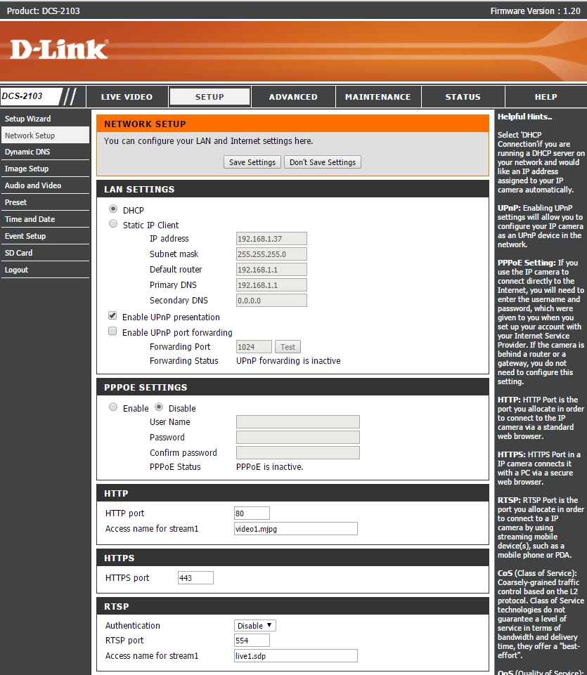 network-settings