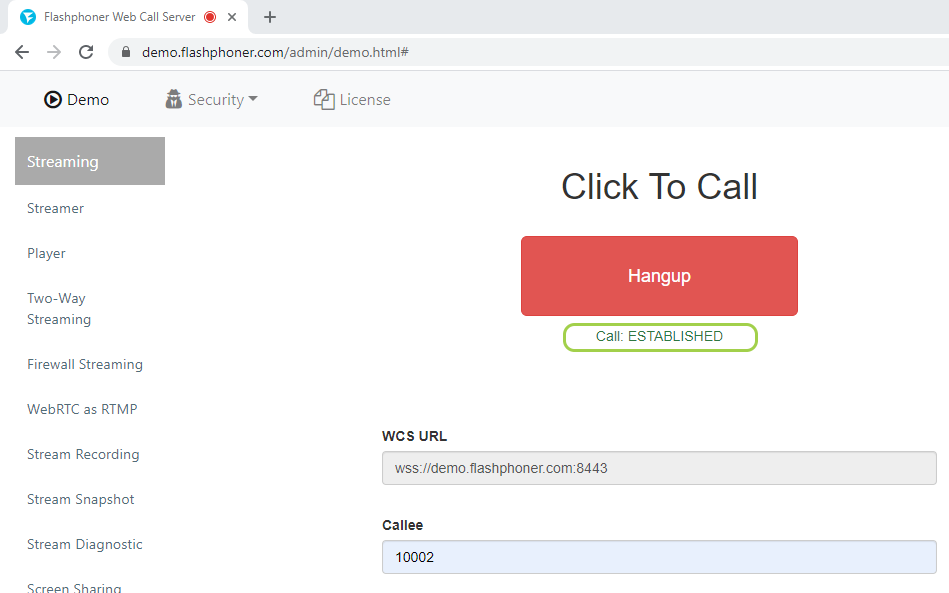 Hangup_Click_to_call_SIP_phone_SIP_WCS_WebSocket_browser