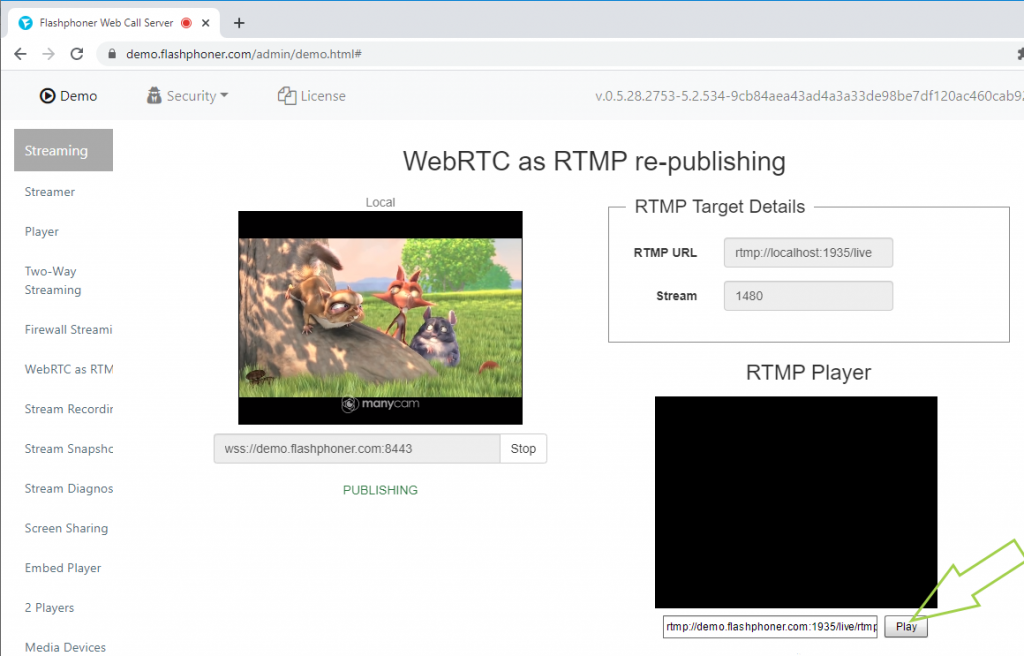 press_play_WEBRTC_RTMP_republishing_WCS